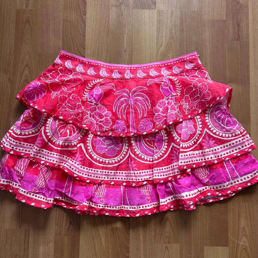 FARM RIO Summer Sunrise Mini Skirt